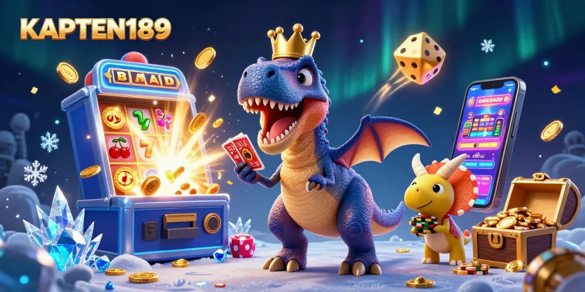 KAPTEN189 memungkinkan Anda menikmati slot online gacor dengan pengalaman bermain menarik dan kesempatan jackpot besar