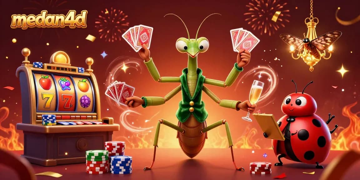 Menangkan jackpot dengan medan4d saat bermain mesin slot yang diwarnai dengan keceriaan dan keberuntungan.