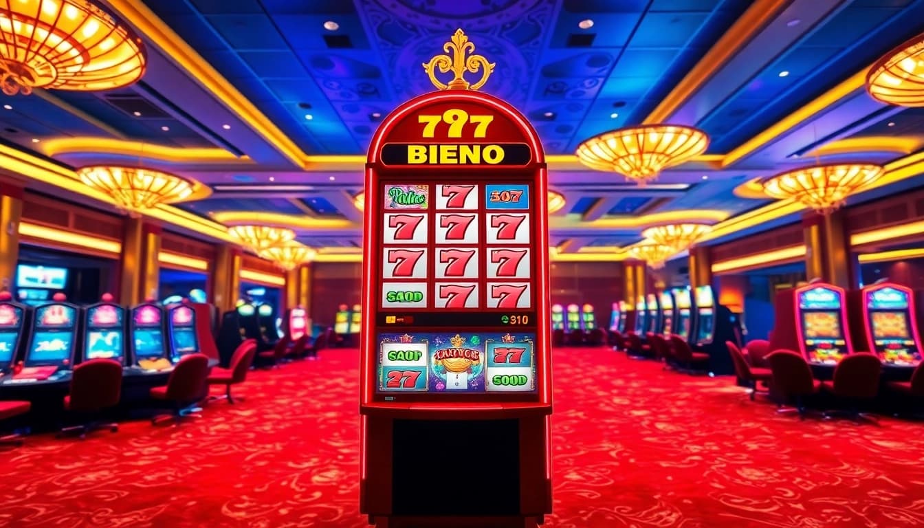 Menangkan hadiah besar di demo slot dengan mesin slot canggih yang bersinar di kasino.