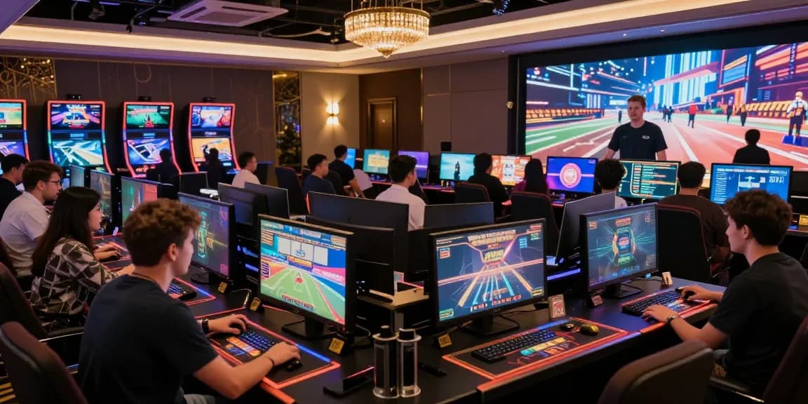 Engaging online gaming scene with diverse players enjoying XX88's immersive casino experience.