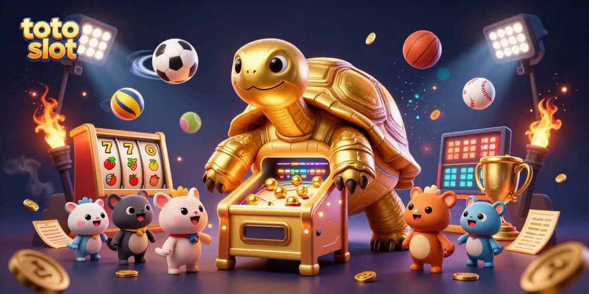 Mendapatkan pengalaman terbaik dari permainan toto slot dengan tortoise emas yang menghibur