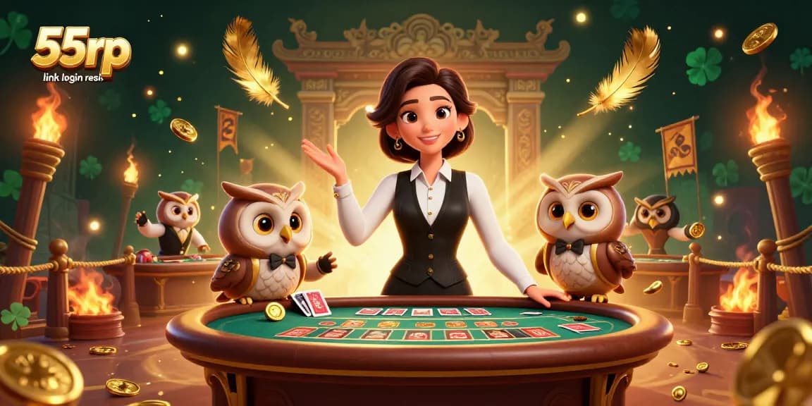 Experience the thrill of gaming with 55rp link login resmi at a vibrant online casino.