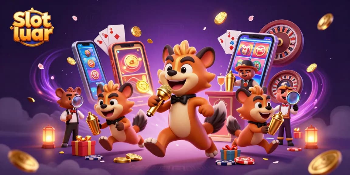 Engage with slot luar at the comedy casino club featuring lively hyenas in a vibrant atmosphere.