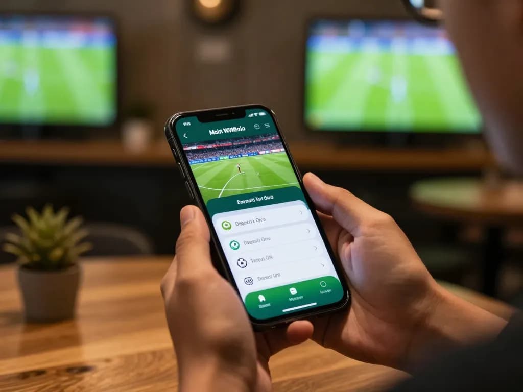 Main WWBola Deposit Qris Tanpa Potongan enables easy mobile betting during live soccer games