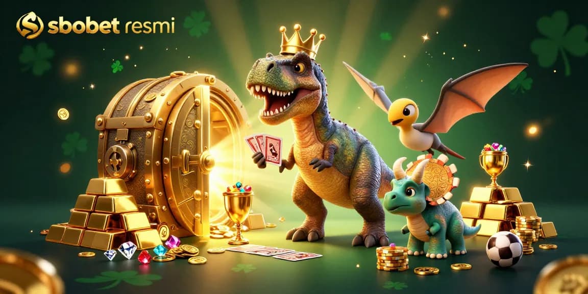 Engage with sbobet resmi while experiencing vibrant 3D casino excitement featuring fun characters and dynamic betting elements.