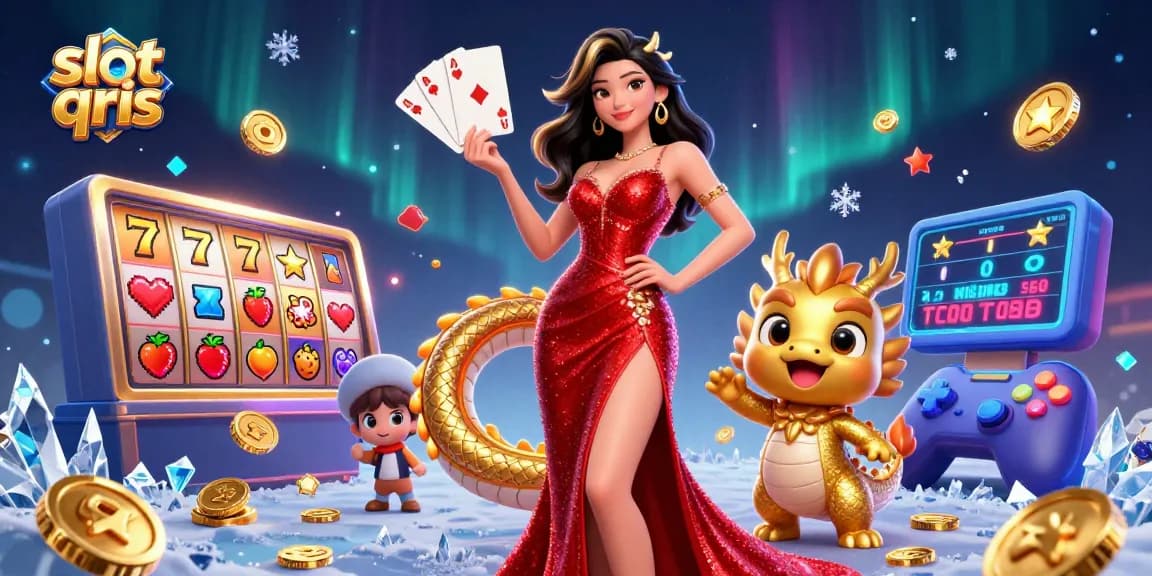 Putar gulungan dengan slot qris dan nikmati pengalaman kasino yang menarik dengan karakter yang berwarna dan elemen permainan yang hidup.
