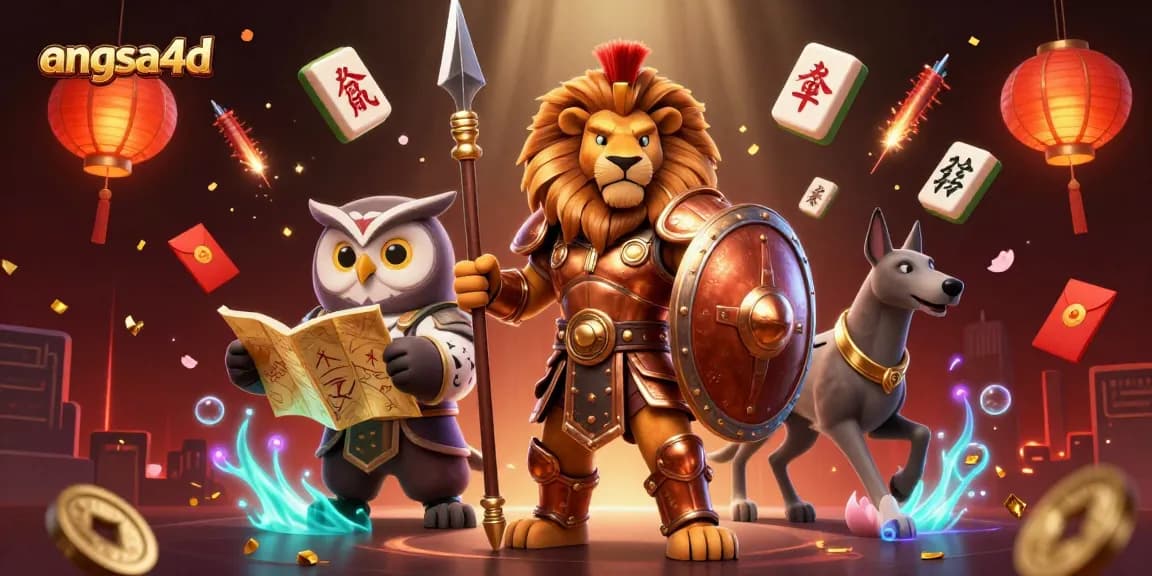Experience winning strategies and secure gameplay with angsa4d in this vibrant casino scene.
