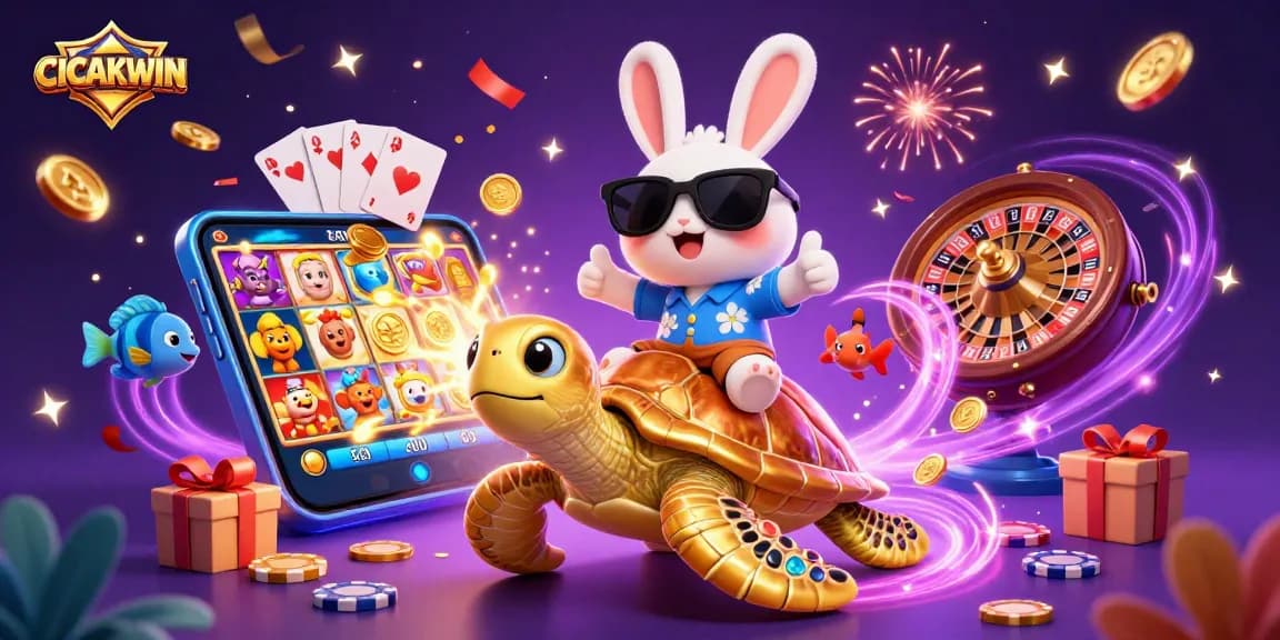 CICAKWIN menawarkan permainan menarik dengan grafis slot dan jackpot yang menggembirakan.