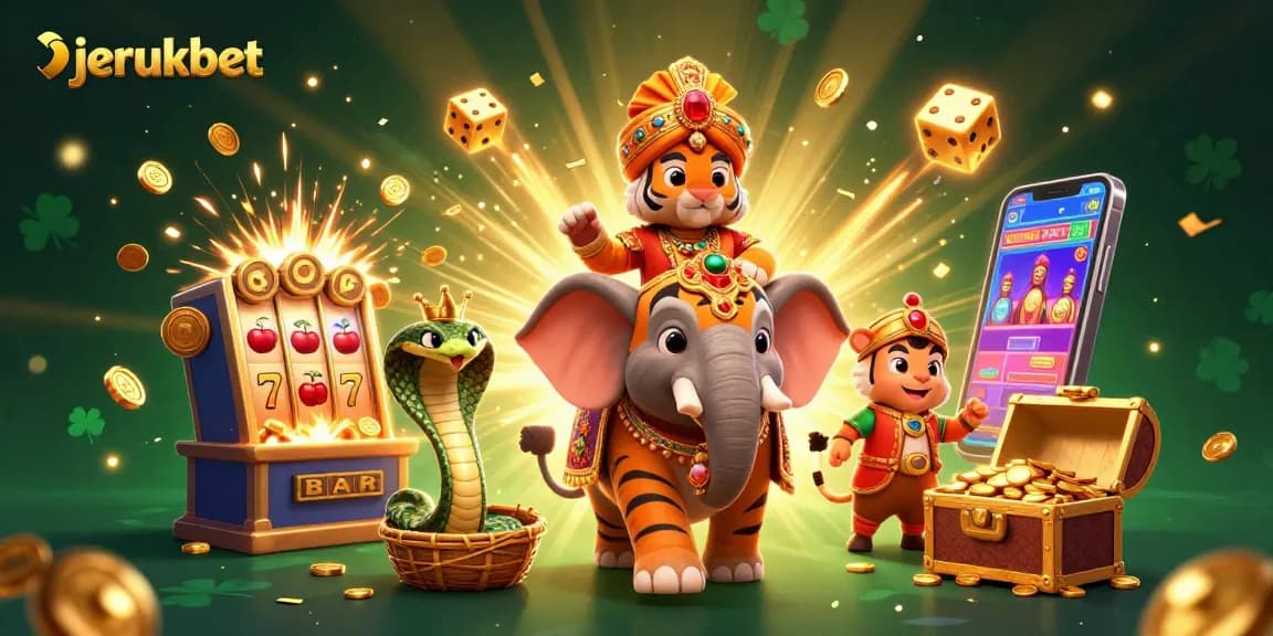 Menang besar dengan jerukbet di mesin slot 3D yang berkilau dan karakter menarik.