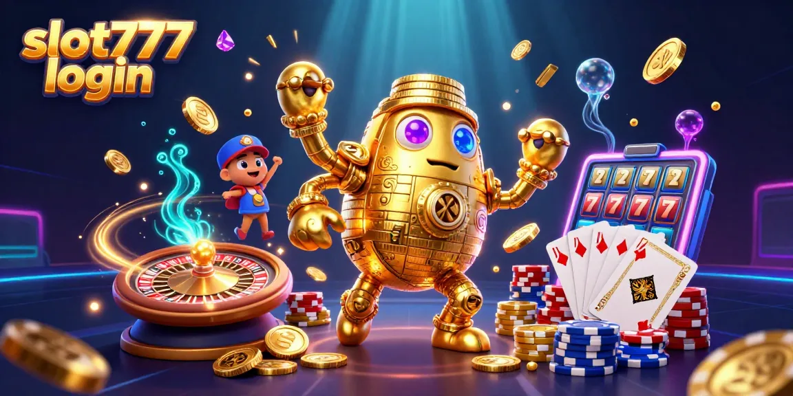 Spin the reels with slot777 login and reveal vibrant casino elements in the dynamic scene.