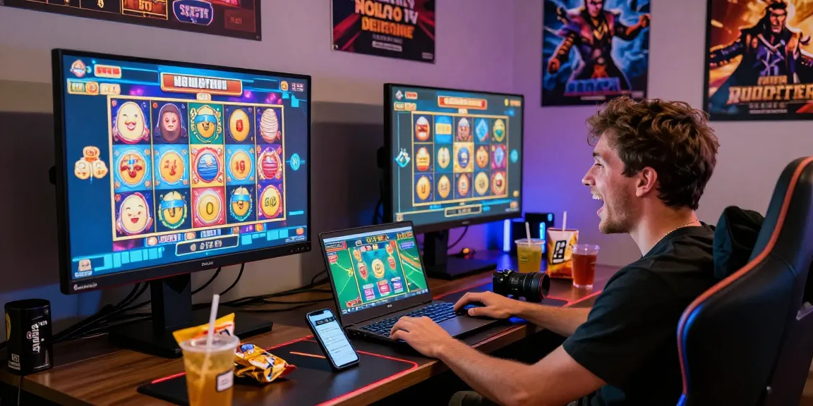 Pengalaman bermain slot gacor di platform neng4d dengan perangkat gaming modern dan suasana nyaman.