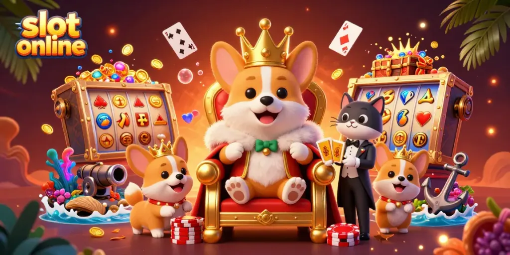 Pengalaman bermain slot online yang seru dengan corgi raja dan berbagai elemen permainan