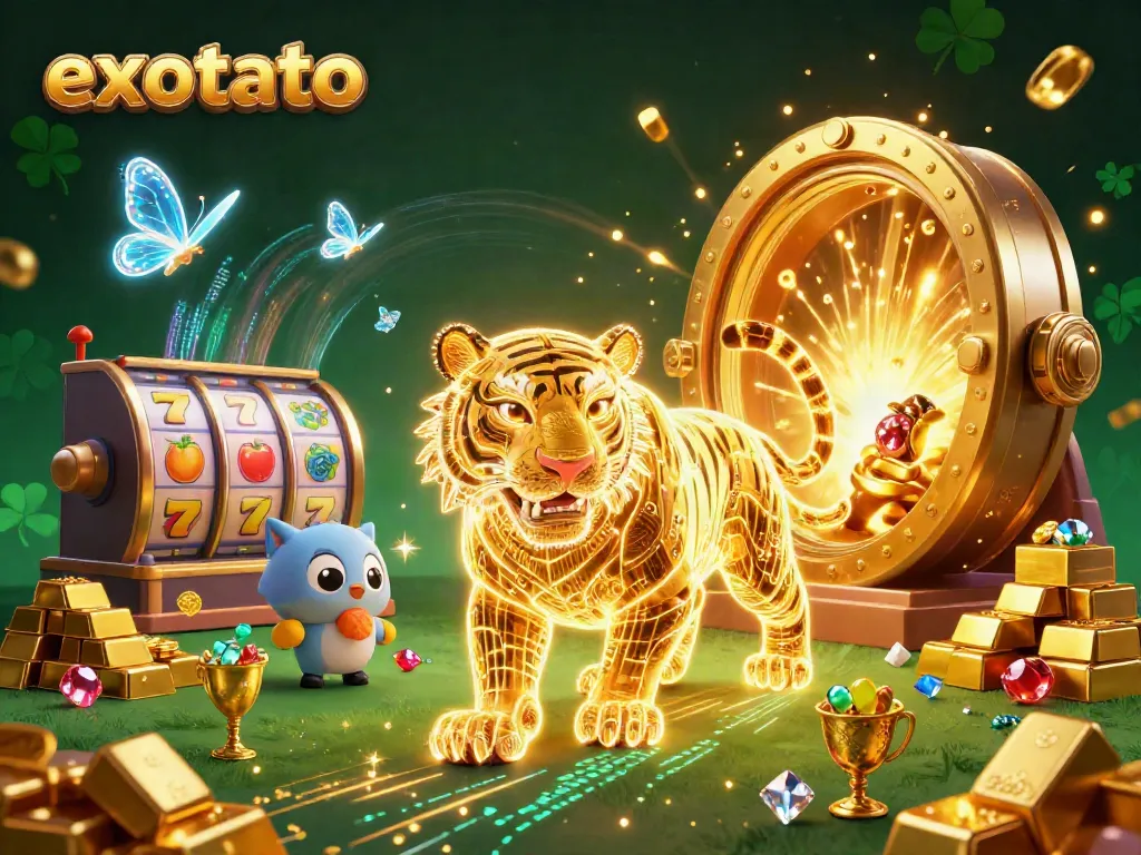 Menangkan permainan slot gacor di EXOTOTO dengan pengalaman mengasyikkan dan deposit minimum hanya 5 ribu.