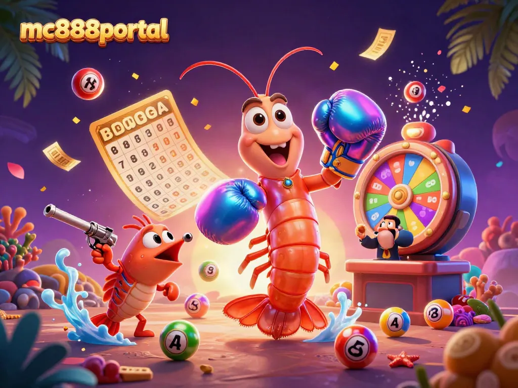Menggandeng karakter utama, mc888portal menghadirkan pengalaman bermain slot yang menegangkan dan penuh warna dengan bola lotere dan tiket emas.