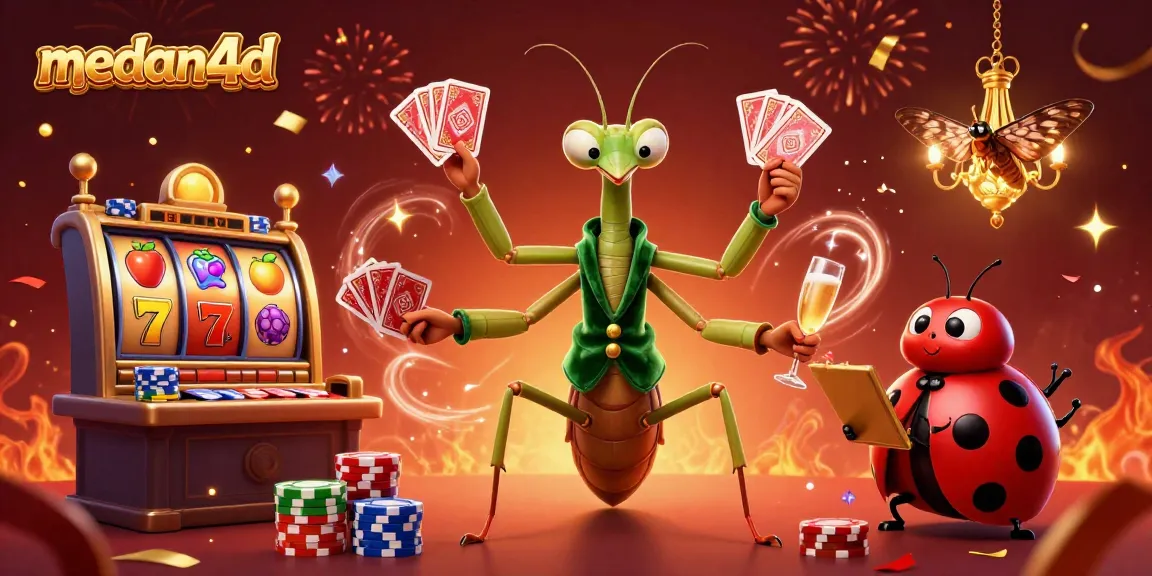 Menangkan jackpot dengan medan4d saat bermain mesin slot yang diwarnai dengan keceriaan dan keberuntungan.