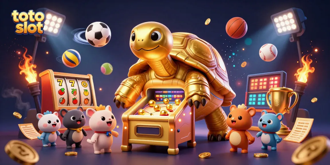 Mendapatkan pengalaman terbaik dari permainan toto slot dengan tortoise emas yang menghibur