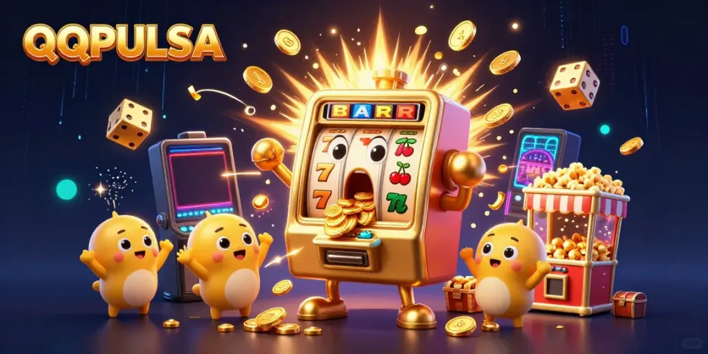 QQPULSA menawarkan pengalaman jackpot dengan mesin slot emas berseni yang luas dan dinamis.