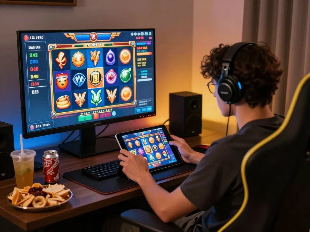 Suasana permainan online yang menarik menyoroti pengalaman permainan slot virus88 dengan grafik animasi dan atmosfer yang nyaman.