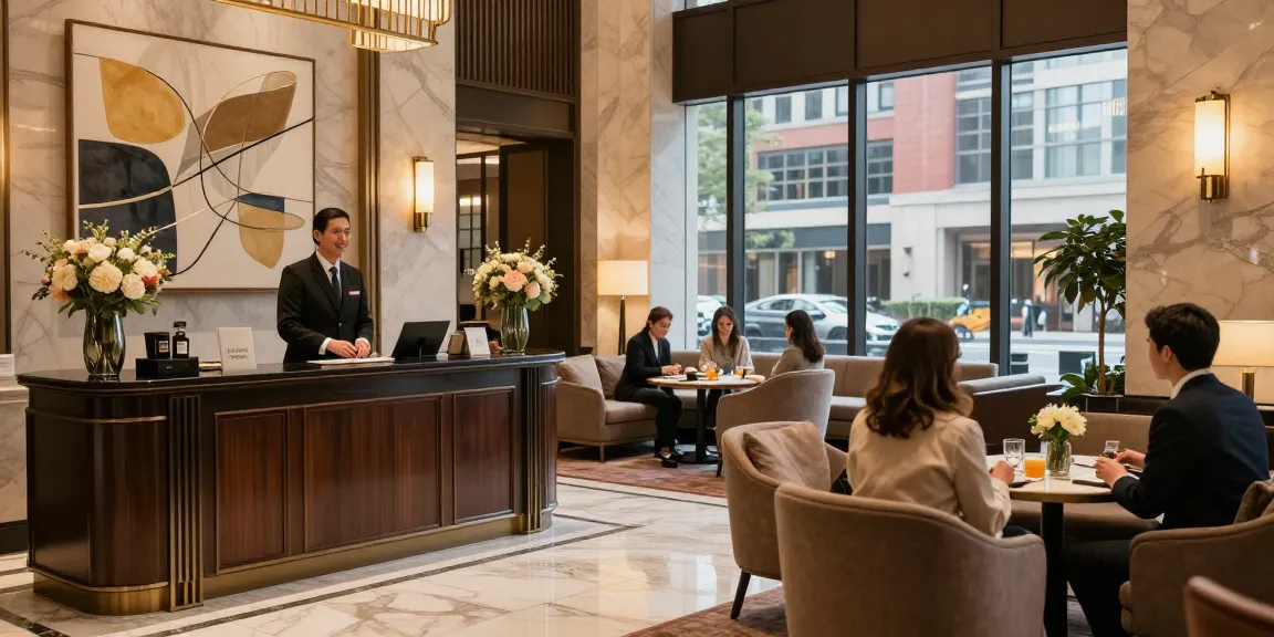rokok 88 - Luxurious lobby at Carter Hotel welcoming guests with elegance and style.