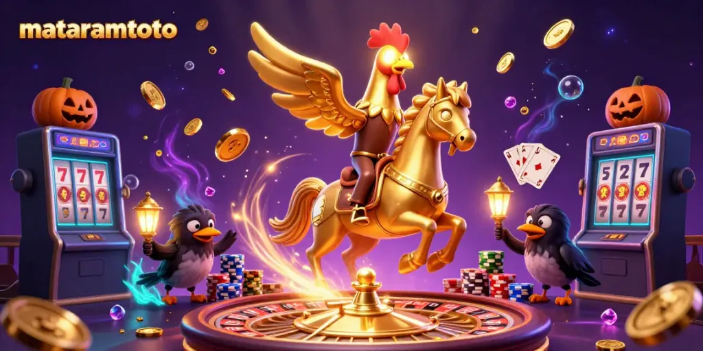 Experience thrilling gameplay at mataramtoto with captivating scenes from a vibrant casino adventure.