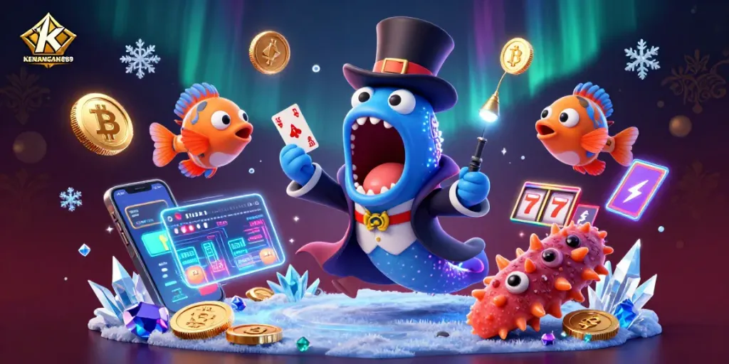 Play thrilling games at KENANGAN889 with a magical casino adventure under the sea.