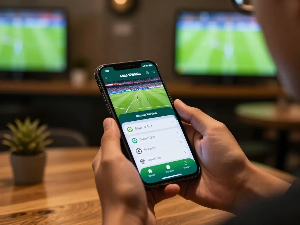 Main WWBola Deposit Qris Tanpa Potongan enables easy mobile betting during live soccer games